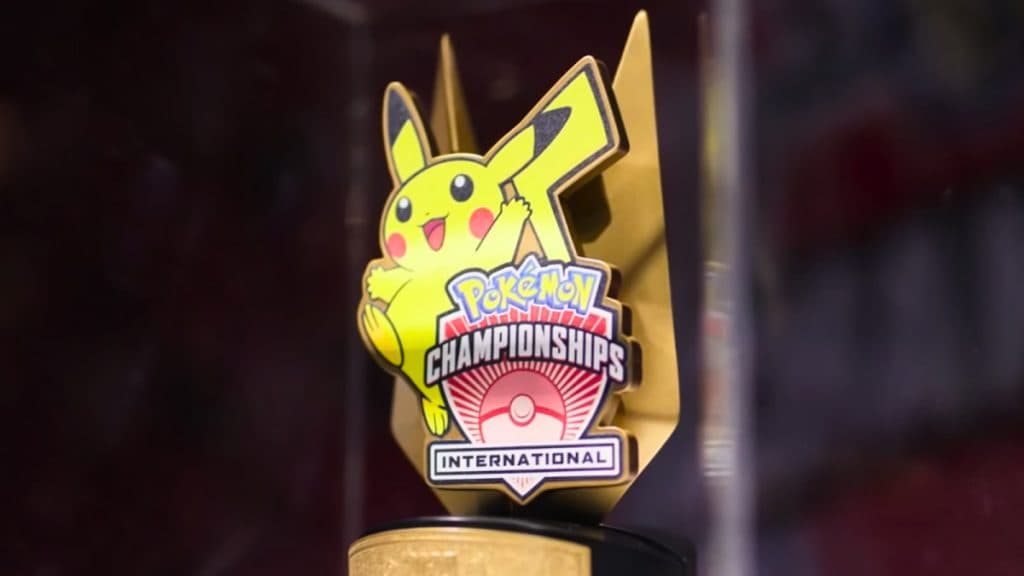 Trofeo Pokémon edición LAIC Sao Paulo.