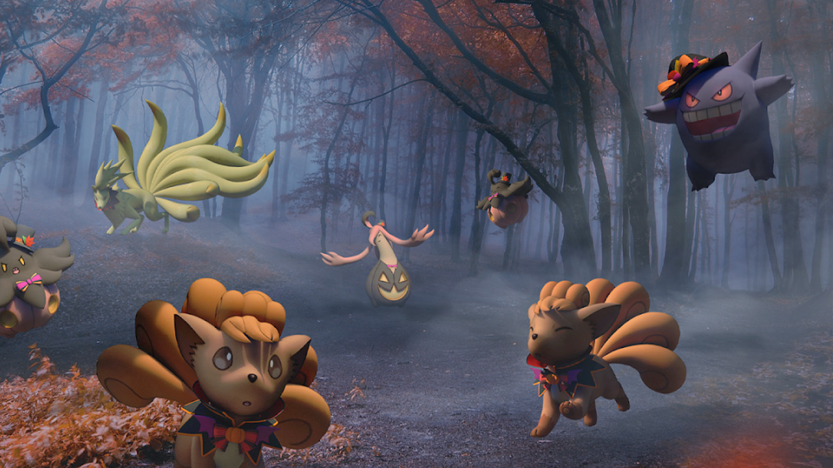 Pokemon Go Halloween Event banner