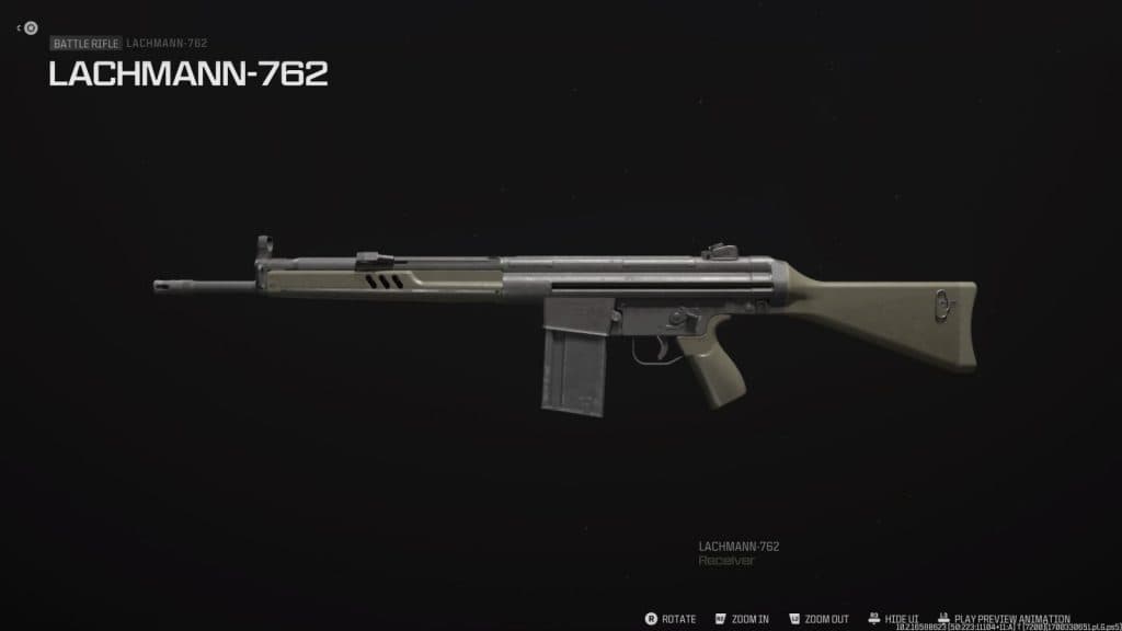 El rifle de batalla Lachmann-762 en Modern Warfare 3