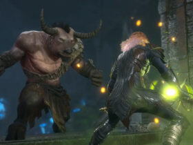 Minotaur fight in Baldur