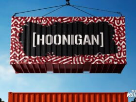 A crate with Hoonigan written in The Crew Motorfest