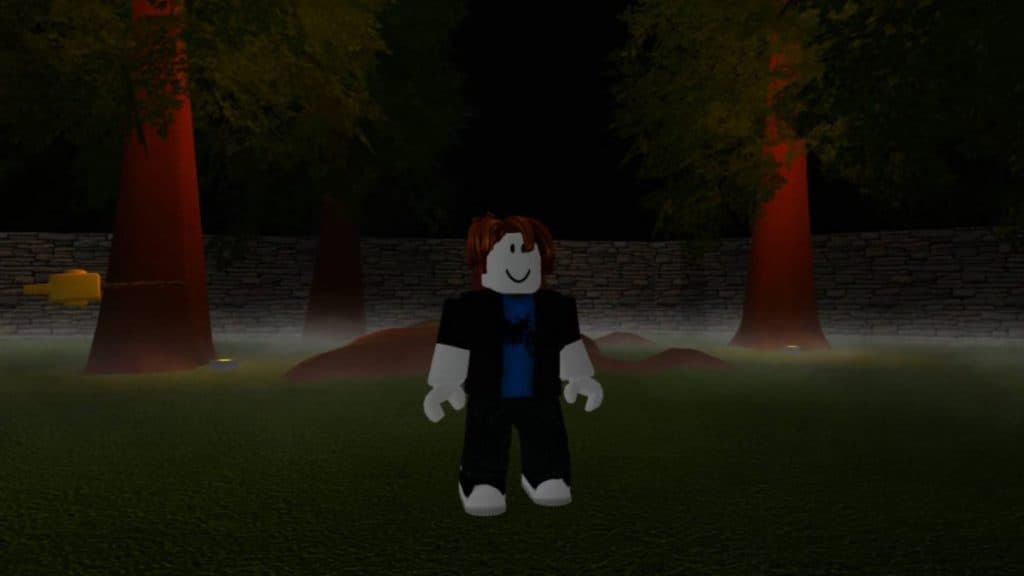 Un jugador de The House TD en Roblox.