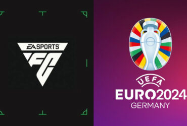 EA FC 24 and Euro 2024 logos