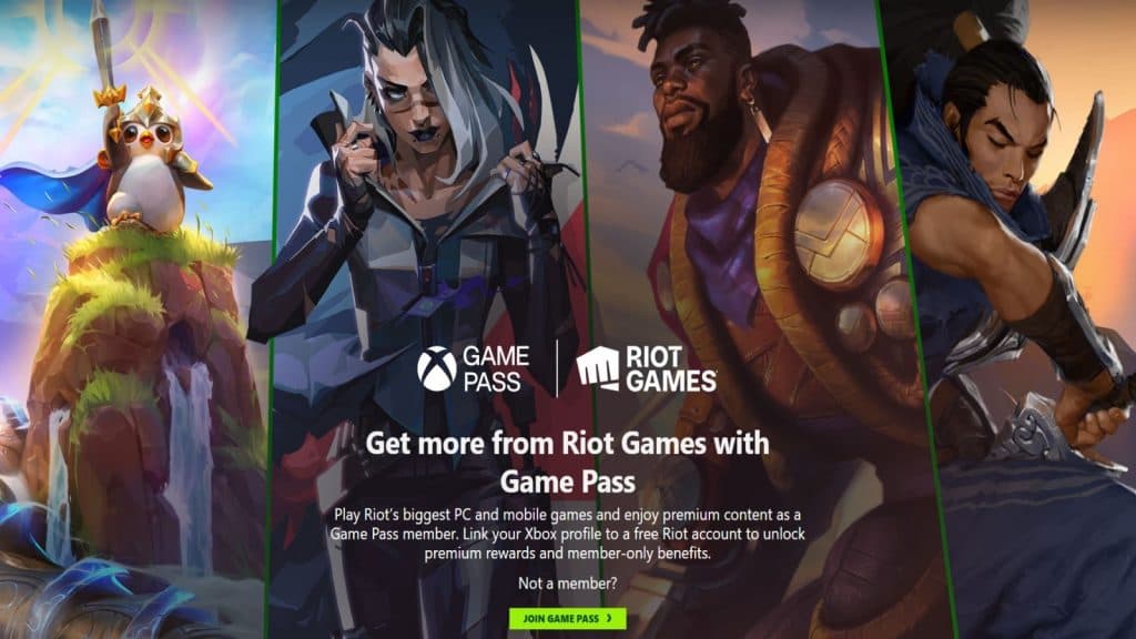 Títulos destacados de Riot Games en Game Pass