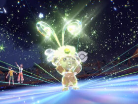 Teddiursa Tera form in Pokemon Scarlet & Violet.