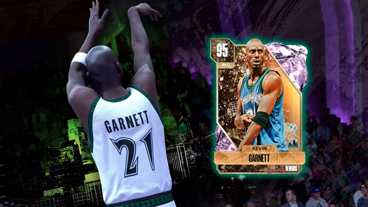 NBA 2K24 Temporada 3: Cómo conseguir el Diamante Rosa Kevin Garnett