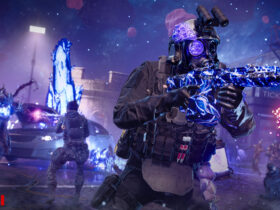 Operators fighting zombies inside the Dark Aether.