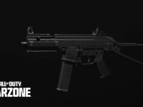 Striker SMG preview with Warzone logo