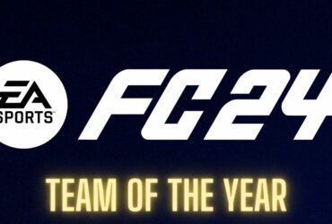 EA FC 24 logo with Team of the Year underneath