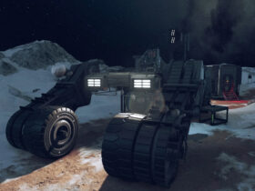 A ground vehicle in Starfield