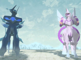 Dialga & Palkia Origin Forme in Pokemon Scarlet and Violet