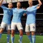 Phil Foden, Jack Grealish, and Erling Haaland in EA FC 24