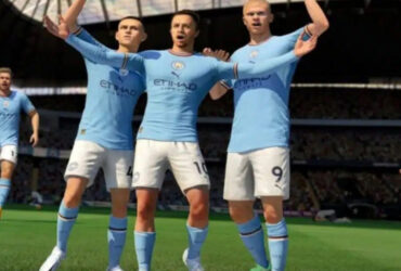 Phil Foden, Jack Grealish, and Erling Haaland in EA FC 24