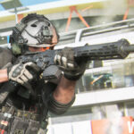 Warzone Operator holding weapon