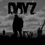 DayZ thumbnail featuring a silhouette of a character in a field with the game