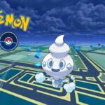 pokemon go spotlight hour species vanillite with game background