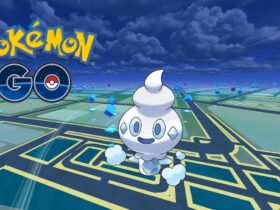 pokemon go spotlight hour species vanillite with game background