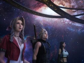 Cloud and Aerith in FF7 Rebirth