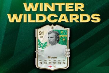 EA FC 24 Winter Wildcards Icon Bobby Moore card