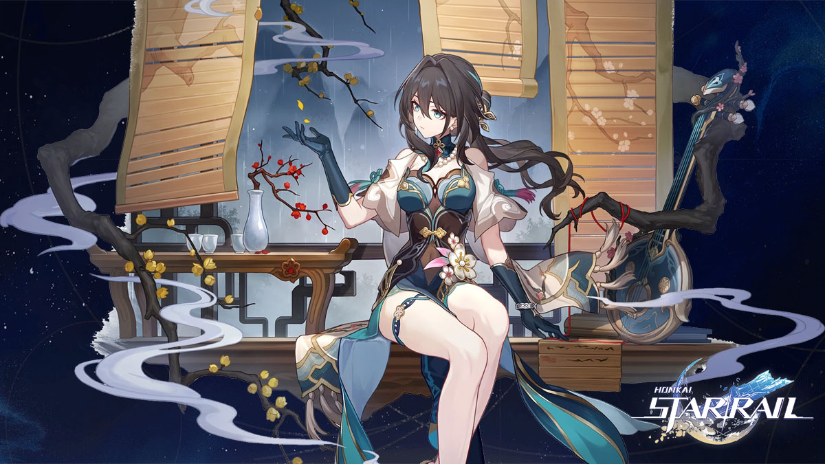 Ruan Mei splash art in Honkai Star Rail