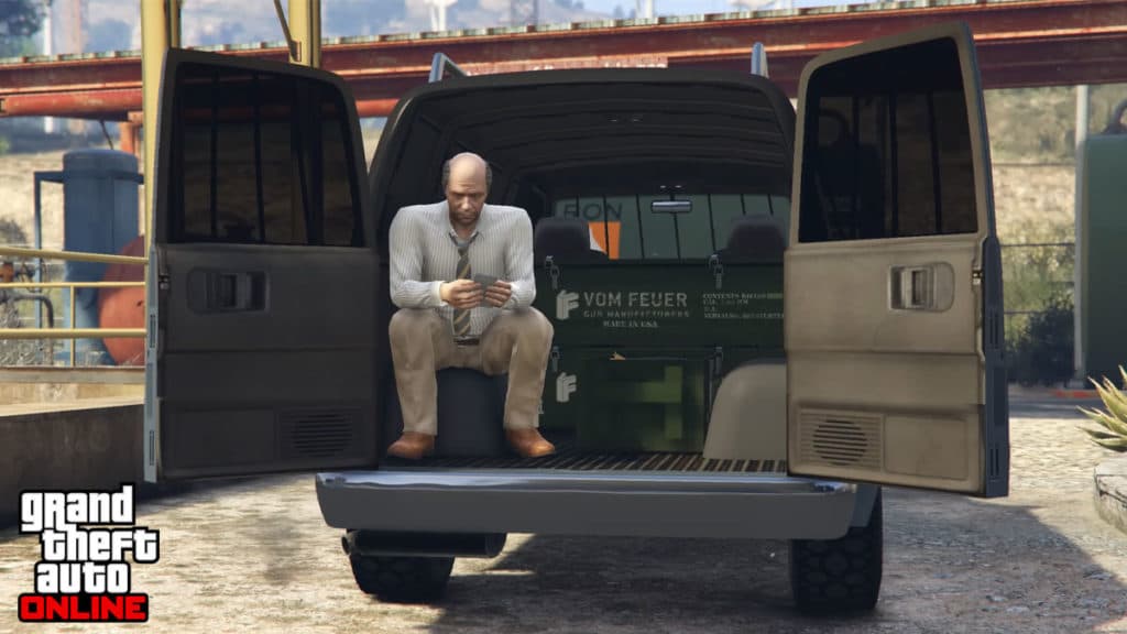 Furgoneta de armas en GTA Online