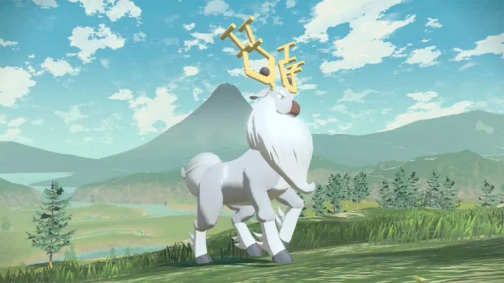 Wyrdeer en Pokémon Legends Arceus