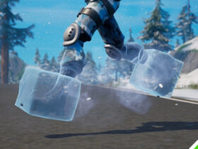 Icy Feet effect in Fortnite