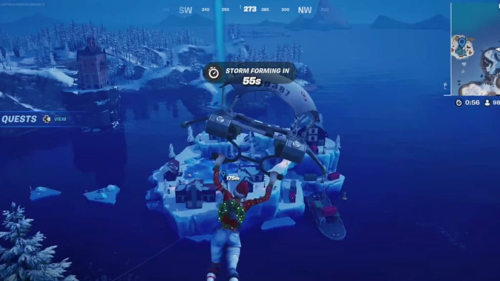 Isla Winterburg en Fortnite