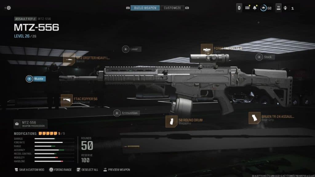 Los mejores accesorios de equipamiento MTZ-556 en Warzone