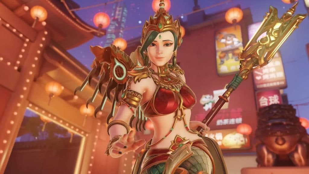 Overwatch 2 Año del Dragón Mercy skin