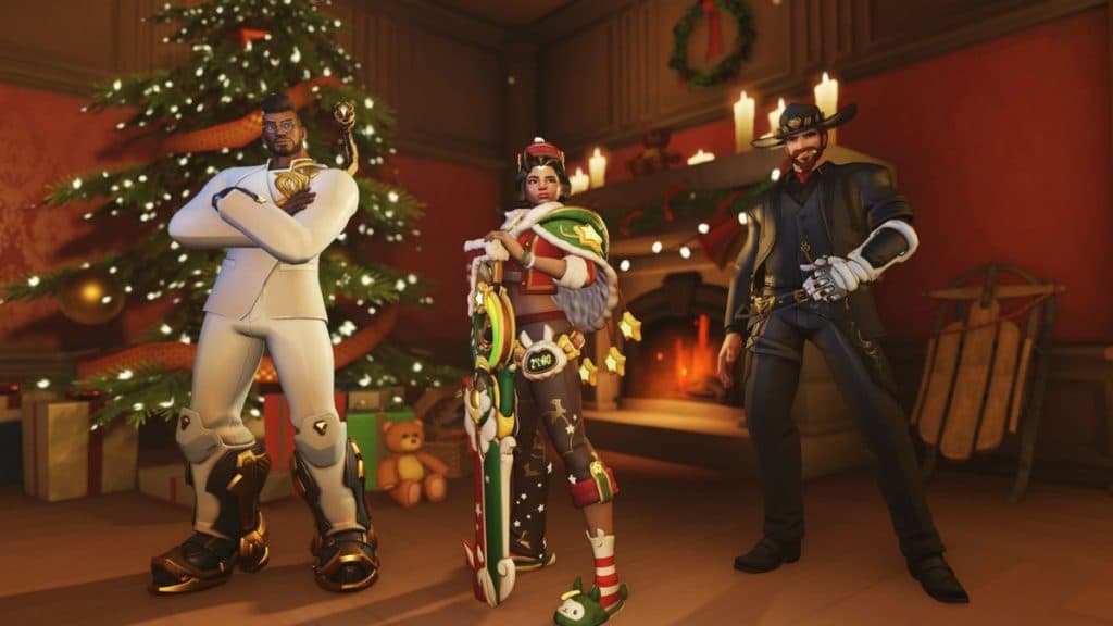 Máscaras de Overwatch 2 Winter Wonderland 2023