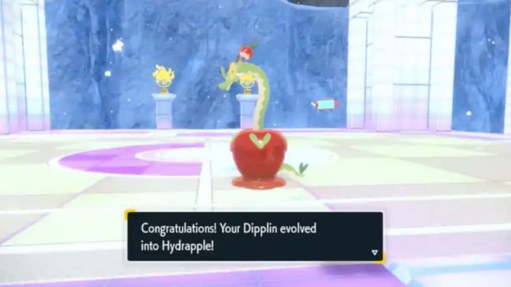 pokemon disco índigo escarlata y violeta dlc hidrapple en la academia de arándanos