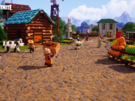 Villagers in LEGO Fortnite