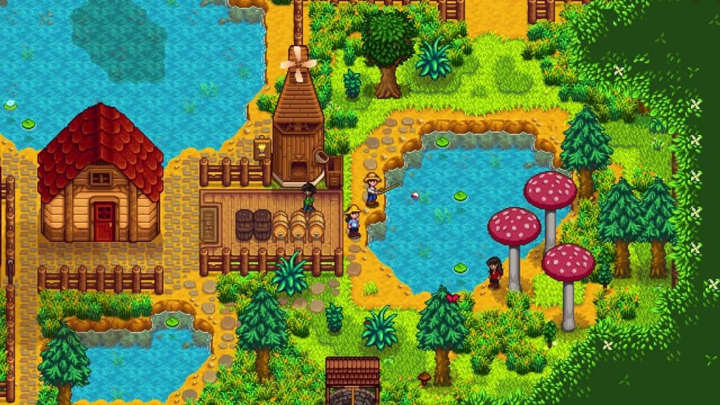 Personajes que terminan en Stardew Valley.