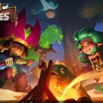 Idle Hero loading screen featuring campsite and characters