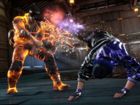 reina kicking jin in tekken 8