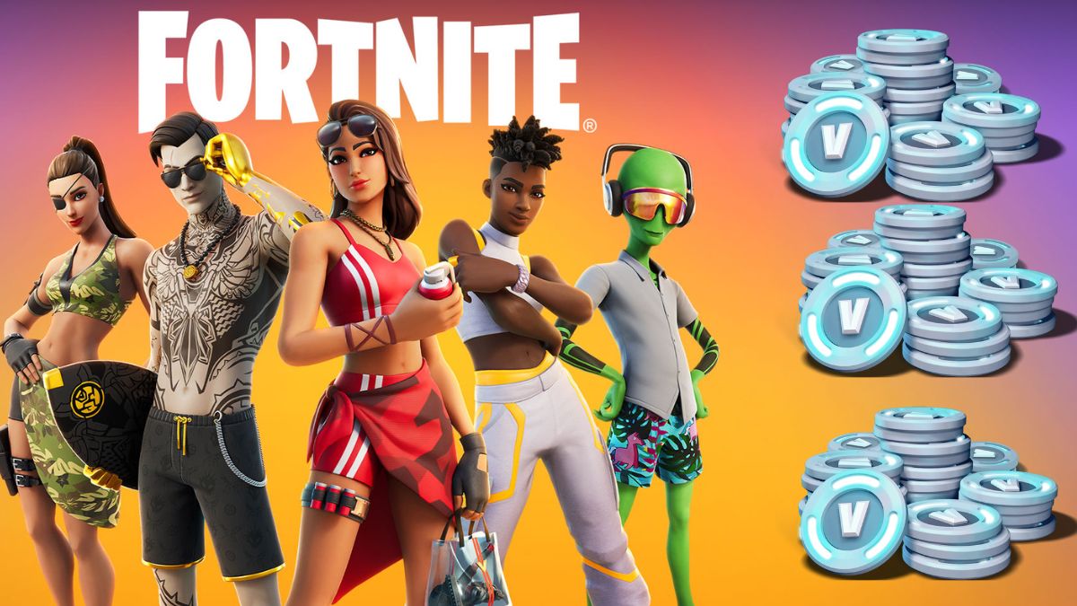 Fortnite skins and V-Bucks