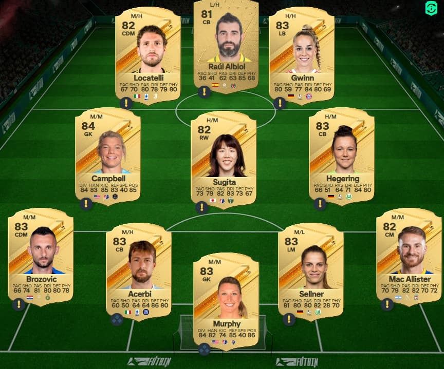 Solución SBC 'clasificada 83' de POTM Christian Pulisic