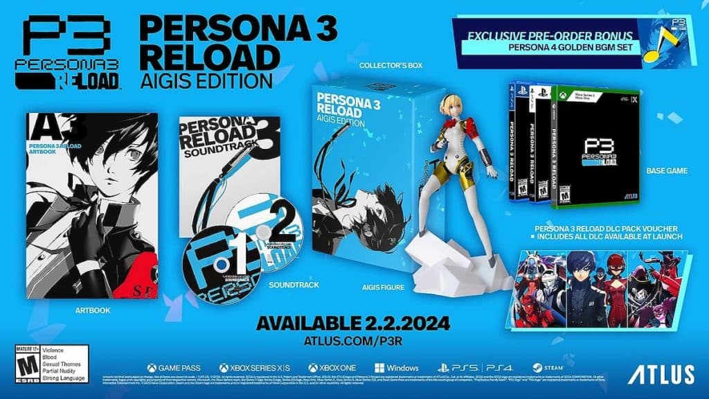 Edición Aigis Persona 3 Recarga