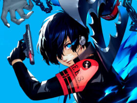 Persona 3 MC and Thanatos.