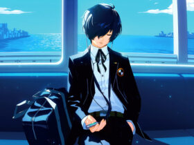 Persona 3 Reload MC in the train.