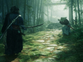 Character wielding a Katana in Rise of the Ronin