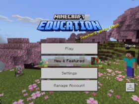 Minecraft Education Edition menu