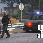 GTA V LSPD Cop with Car