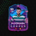 EA FC 24 Flashback Bruno Fernandes card