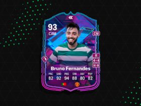 EA FC 24 Flashback Bruno Fernandes card