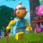 Characters in LEGO Fortnite.