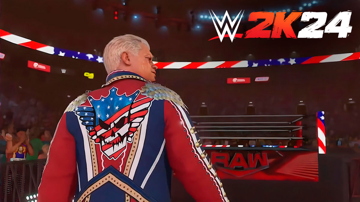 Cody Rhodes entrance WWE 2K24