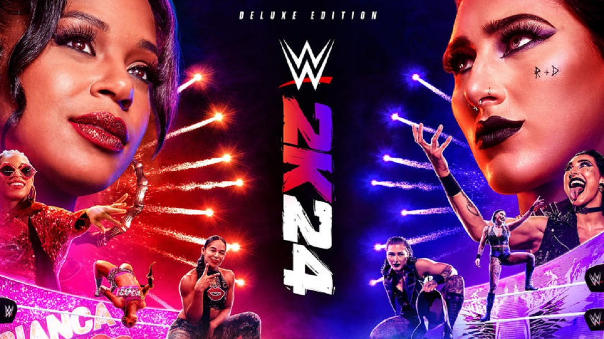 WWE 2K24 Deluxe edition cover