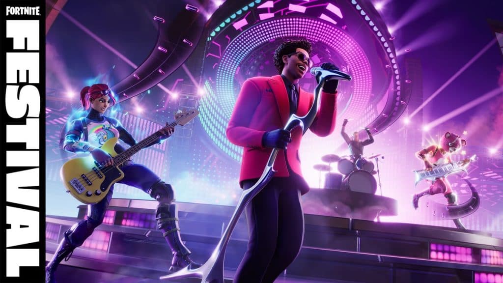 Festival The Weeknd en Fortnite